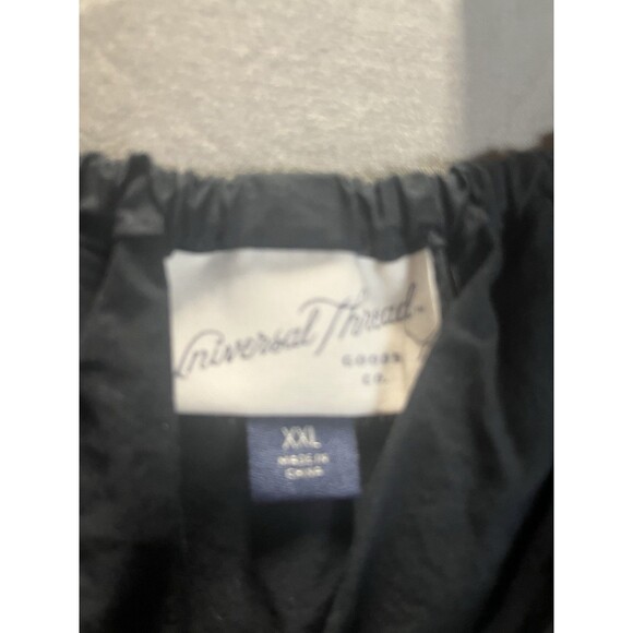 Universal Thread Sundress Boho Y2K Tier A-line Maxi Dress Size XXL Black New - Picture 5 of 5